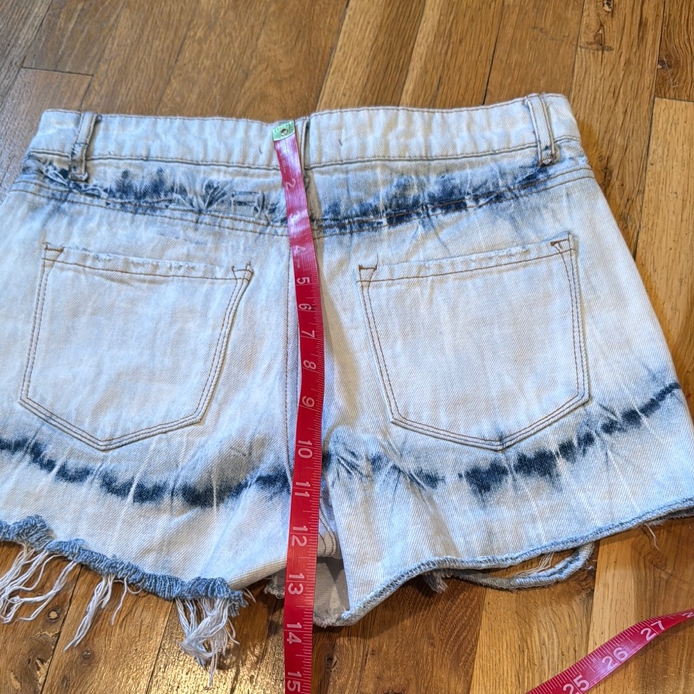 Tractr BLU sz 26 Stylish Blue Denim Women's Shorts - Picture 8 of 8